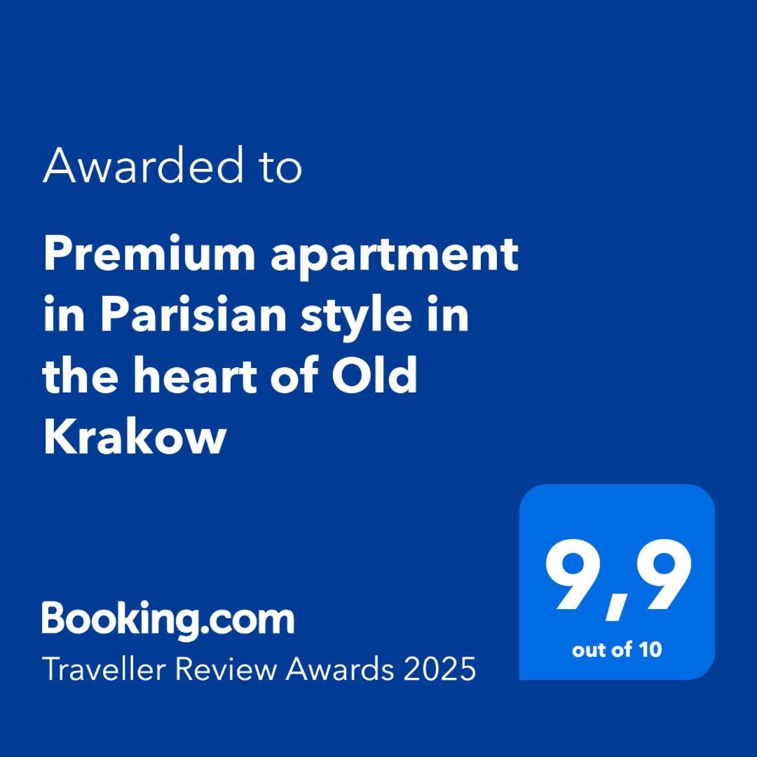 Premium Apartment In Parisian Style In The Heart Of Old Краков Экстерьер фото